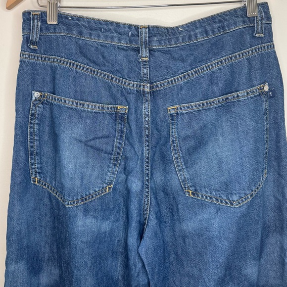 Anthropologie Pilcro The Breaker jeans relaxed tapered Leg denim Pants Womens 30 - Picture 6 of 8